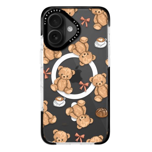 قاب مگسیف ضد ضربه آیفون وینا مدل Teddy Bears - Image 6