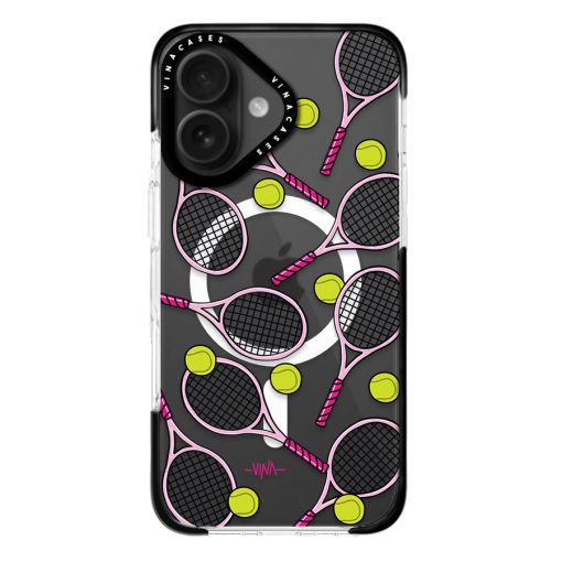 قاب مگسیف ضد ضربه آیفون وینا مدل Tennis Rackets - Image 6