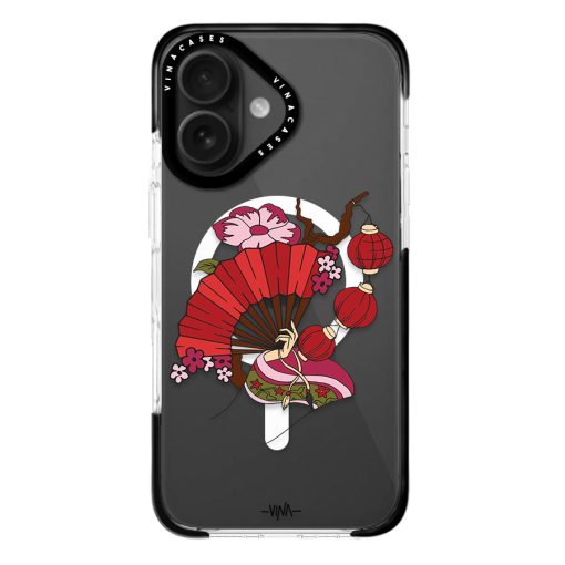 قاب مگسیف ضد ضربه آیفون وینا مدل Chinese Fan - Image 5