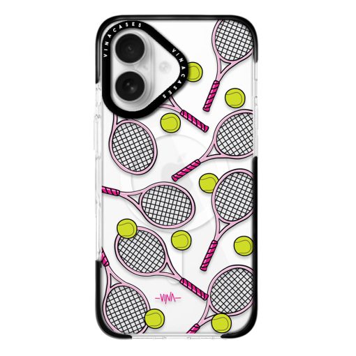 قاب مگسیف ضد ضربه آیفون وینا مدل Tennis Rackets - Image 5