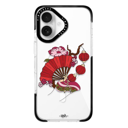 قاب مگسیف ضد ضربه آیفون وینا مدل Chinese Fan - Image 4