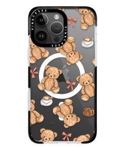 قاب مگسیف ضد ضربه آیفون وینا مدل Teddy Bears