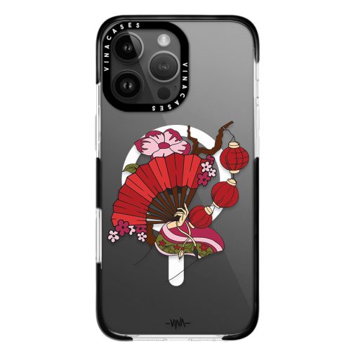 قاب مگسیف ضد ضربه آیفون وینا مدل Chinese Fan - Image 2