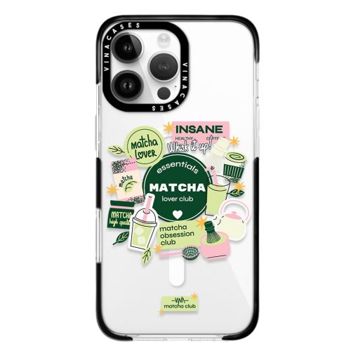 قاب مگسیف ضد ضربه آیفون وینا مدل Matcha Club - Image 3