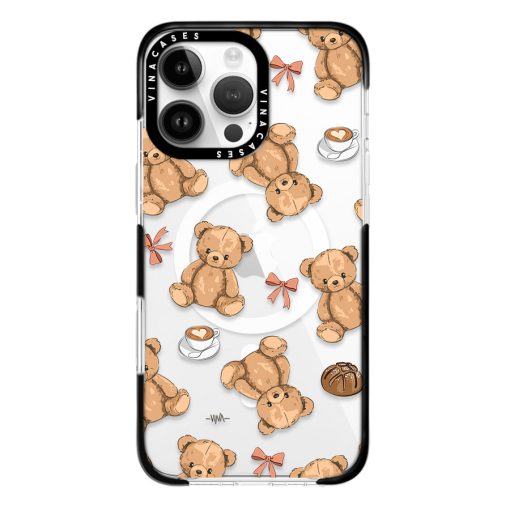 قاب مگسیف ضد ضربه آیفون وینا مدل Teddy Bears - Image 3