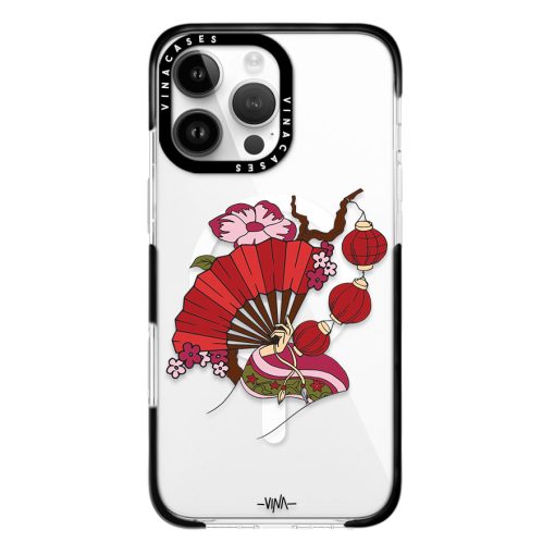قاب مگسیف ضد ضربه آیفون وینا مدل Chinese Fan