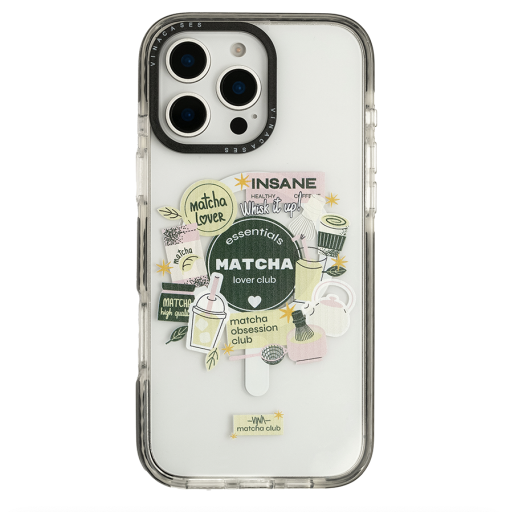 قاب مگسیف ضد ضربه آیفون وینا مدل Matcha Club - Image 2