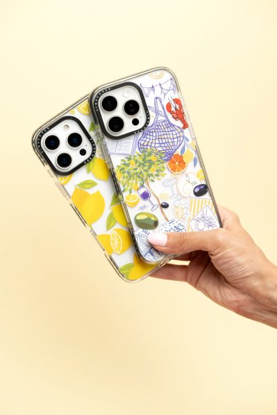 قاب آیفون با طراحی شخصی شامل تصویر چاپی و دخترانه